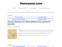 Tablet Screenshot of hannaone.com